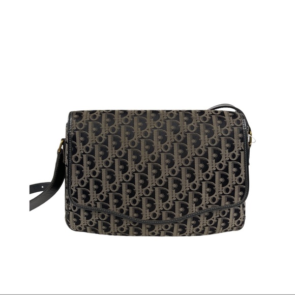 Vintage Christian Dior Logo Crossbody Bag - Picture 1 of 9